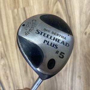 RH Callaway Big Bertha Steelhead Plus #5 Firm Flex Senior Shaft